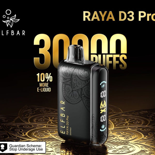 ELFBAR RAYA D3 PRO 30K – Supreme Power. Premium Flavor