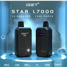 IGET STAR L7000 Disposable Vape | 7000 Puffs Rechargeable